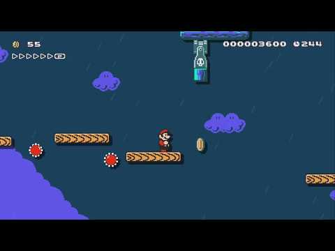 The Night of the Big Red Balls by Farticus - Super Mario Maker 2 - No Commentary 1bx