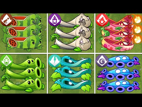 Plants vs Zombies 2 Final Boss - Every Vines Plants Max Level vs PvZ 2 Final Bosses Fight!