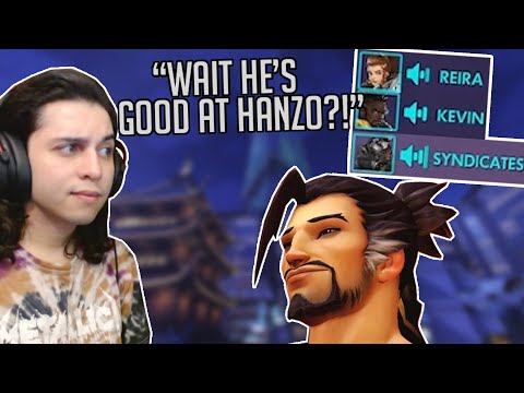 my teammates are SHOCKED by my hanzo | Overwatch