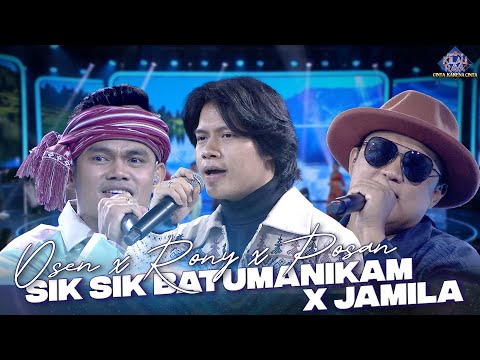 Osen x Rony Parulian x Posan - Sik Sik Batumanikam & Jamila | ROAD TO KILAU RAYA CINTA KARENA CINTA