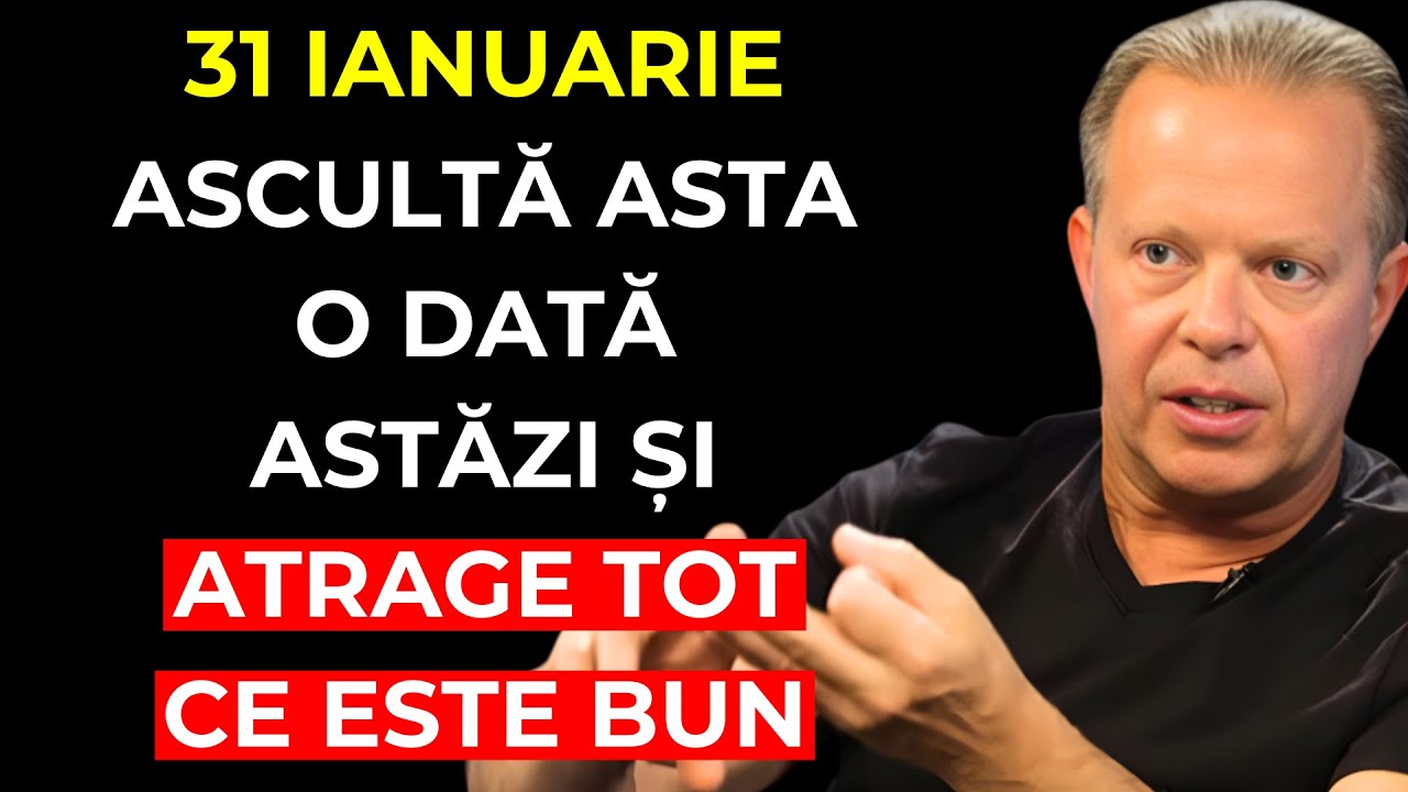 ASTĂZI este SINGURA ZI pentru a manifesta TOT ce îți dorești. NU MAI AȘTEPTA! | Dr. Joe Dispenza