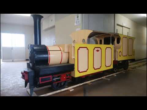 150年前のSLをミニ鉄道で再現！