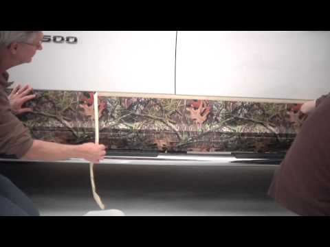 Mossy Oak Graphics Camouflage Rocker Panel Kit Installation Instructions