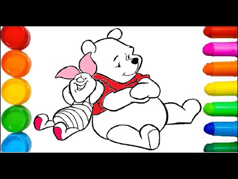 Coloriage Winnie L'Ourson