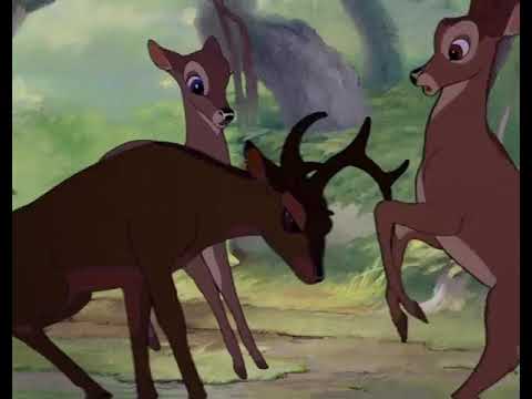 Bambi and Faline Twitterpated (Bambi vs Ronno)