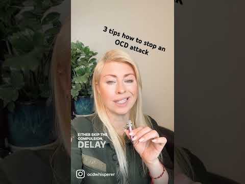 3 tips how to stop 🛑 an OCD attack