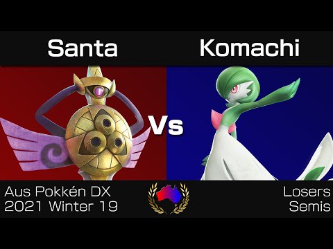 Aus Pokkén DX 2021 Winter 19 - Losers Semis: Santa (Aegislash) vs. Komachi (Gardevoir)