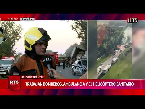 🚨 ACCIDENTE FATAL EN ZAVALLA ENTRE DOS CAMIONES