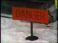 Classic Sesame Street Big Bird And Luis Danger Sign 1972