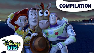 Download lagu Adventures Through Toy Story 🤠👨‍🚀 | Pixar's Toy Story | ‪@disneykids mp3