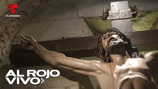 Pobladores aseguran que una imagen de Cristo lloró durante un funeral en Jalisco