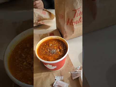 Tim Hortons Chili com Pão #shorts