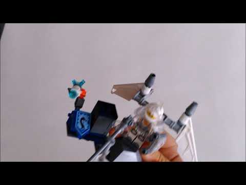 Anleitung Lego Nexo Knights Ultimate Lance mit Flügeln und Raketenrucksack Manual Howto Set 70337