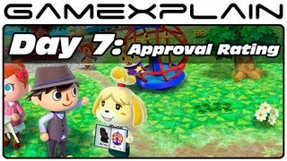 Animal Crossing: New Leaf - Day 7: Approval Ratings (3DS Video Preview)