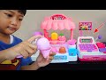 Drama Rere Jadi Penjual Es Krim Lolipop Mainan Ada Kasir Nya Juga Lucu Banget