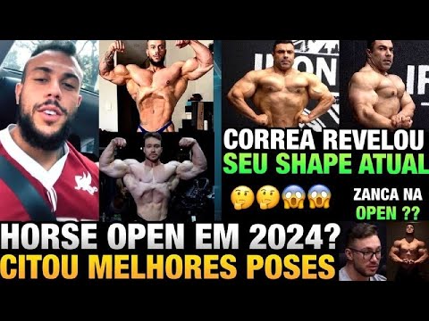 HORSE E ZANCA NA OPEN ?? ELES RESPONDERAM SOBRE A CATEGORIA - CORREA REVELA SHAPE ATUAL  E MAIS