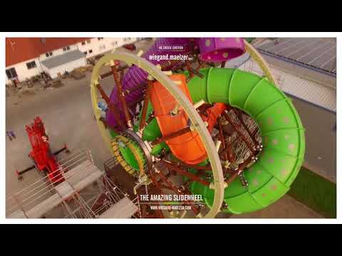 Slidewheel Wasserrutsche NEU 2017 / slide wheel waterslide NEW 2017 by wiegand.waterrides