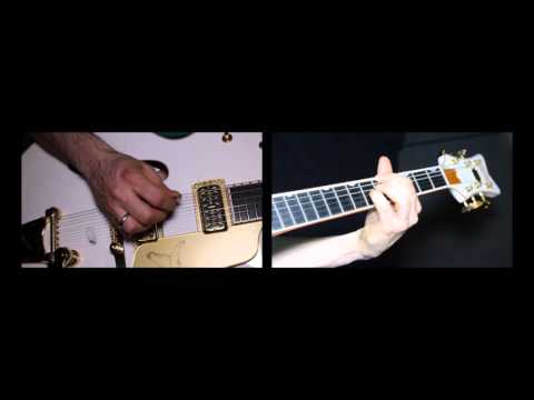 Übung 3/ Exercise 3 (up to tempo + slow) | Rockabilly Guitar | Lars Schurse