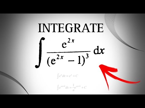 Integration (exponential functions) using substitution.