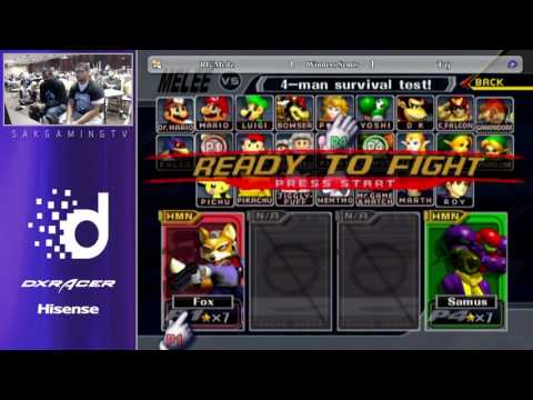 DLMelee Winners Semis - RG|Medz (Fox) vs Taj (Samus)
