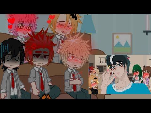 Bakusquad Reacts to Deku wears glasses || BNHA || MHA || REACTION VIDEO 