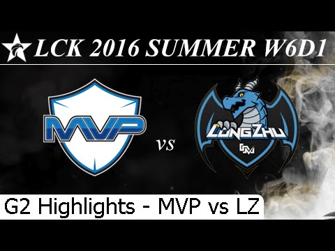 MVP vs LZ Game 2 Highlights 27/06/2016 - LCK Summer 2016 W6D1M1 MVP vs Longzhu