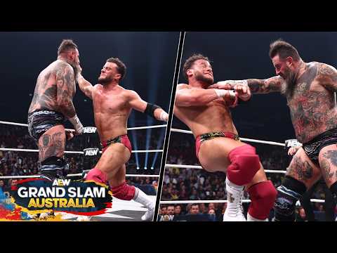 MJF vs Brody King - AEW World Championship MATCH HIGHLIGHTS | AEW Grand Slam Australia, 2/14/26