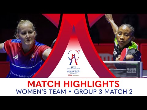Esther Oribamise (NGR) vs Barbora Balazova (SVK) | WT G3 - Match 2 | #ITTFWorlds2024