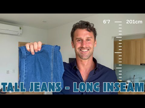 Tall Mens Fashion Ep 19 | Medium Tall the Tall Jeans | 36 Inch Inseam | 38 Inch inseam Jeans