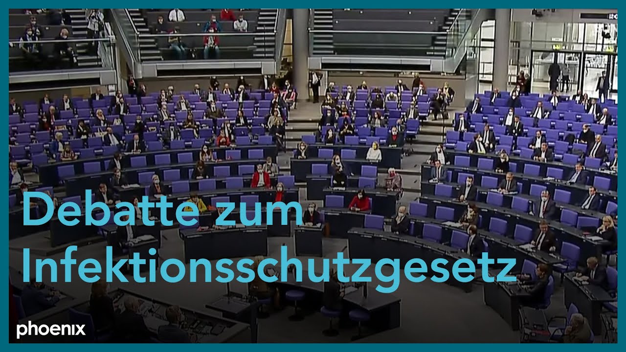 Bundestag: Novelle zum Infektionsschutzgesetz am 18.11.20