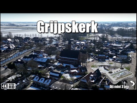 📍 Grijpskerk From Above – Dutch Farmland & Village Life in Groningen!
