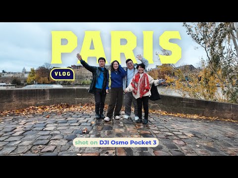 Un viaje para encontrar comida deliciosa con un amigo y su esposa en París 🇫🇷 filmado con Osmo Pocket 3