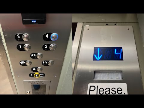 SLOW Otis/ThyssenKrupp Traction Elevator at Clemson University - Jordan Hall in Clemson, SC