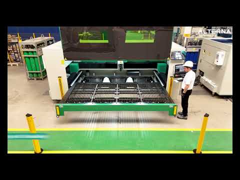 ALTERNA-FM 6KW- Fiber Laser Cutting Machine