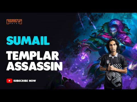 Sumail Templar Assassin Mid Lane Dota 2 | Ranked Match | Gameplay