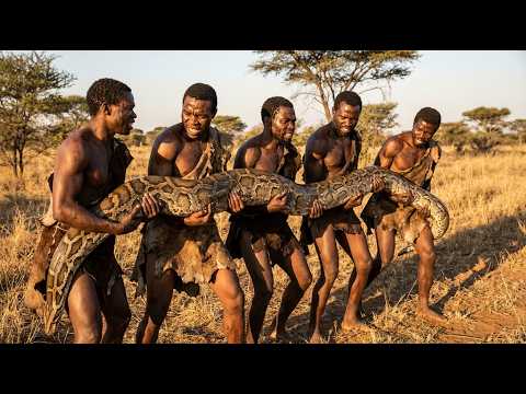 2 Million Years Ago: Early Humans vs Giant Python – Survival at Its Deadliest