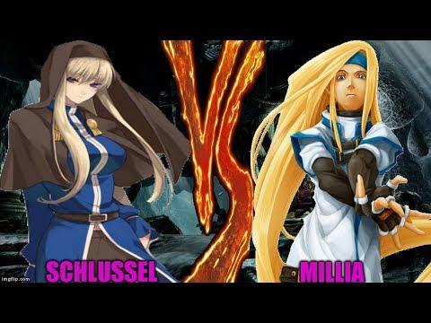 Mugen Waifu Battles #116: Schlussel vs Millia Rage
