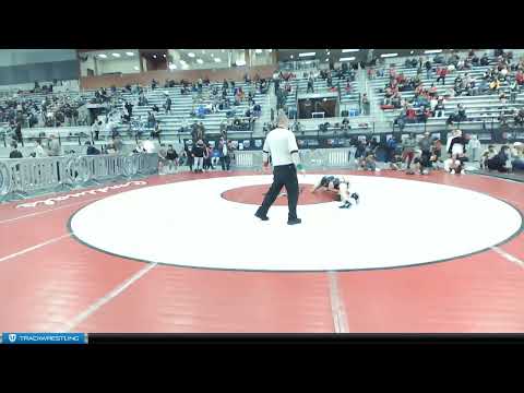 97 Lbs Cons. Round 4 - Gavin Etchison, Headwaters Wrestling Academy Vs Caleb Clemans, FordDynastyW