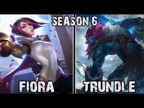 SKT T1 Duke Fiora vs Trundle TOP Ranked Challenger Korea