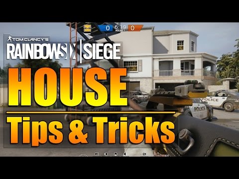 BEST SPAWN TRAPPING AND KILL SPOTS ON HOUSE - RAINBOW SIX SIEGE