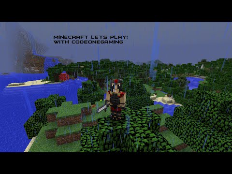 Let's Play Minecraft Survival - Episode 1 - Rabbit Murder!!