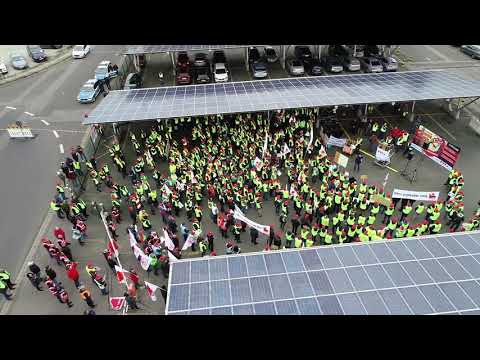 Micheliner gegen Werkschließung