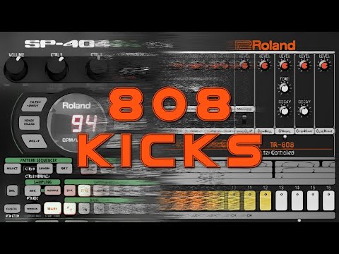 Creating an 808 KICK from scratch w/ SP 404 A MFX (( Subsonic ⏩ Vinyl Sim ⏩ Comp ⏩ EQ ))