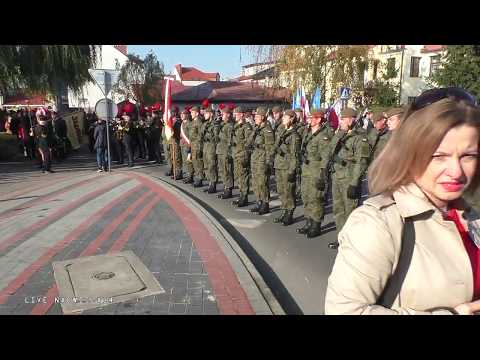 LIVE: Obchody 100 rocznicy odzyskania niepodległości przez Polskę w Tarnobrzegu 11.11.2018