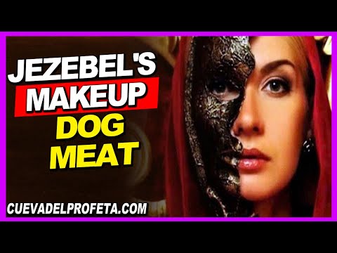 Jezebel's makeup | God gave her to the dogs