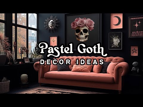 Pastel Goth Decor