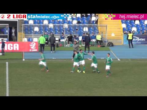 2 liga: FKS Stal Mielec - Okocimski KS Brzesko 5:1 SKRÓT