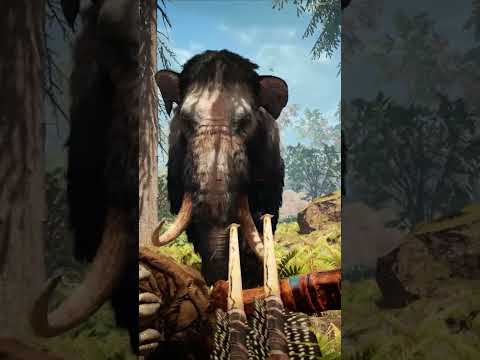 TAMED A BLACK MAMMOTH IN FARCRY PRIMAL..!!😮😱