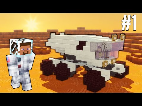 CAN I SURVIVE IN MARS PLANET?? MINECRAFT MARS EXPLORATION MISSION
