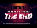 Fortnite | Chapter 2 | The End Event Full | No Talk | Season 8 Live Event